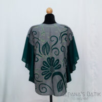 Batik Poncho Blouse BPB382 - Image 3