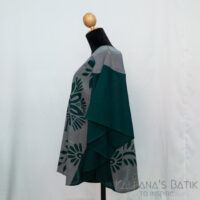 Batik Poncho Blouse BPB389 - Image 2