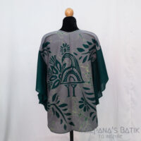 Batik Poncho Blouse BPB389 - Image 3