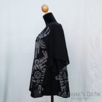 Batik Poncho Blouse BPB390 - Image 2