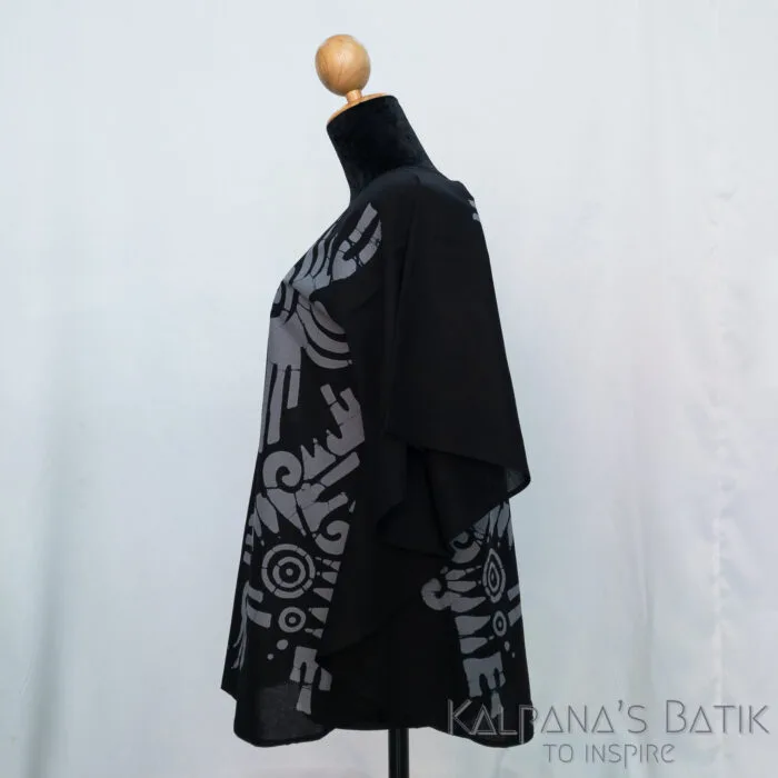 Batik Poncho Blouse BPB390 - Image 2