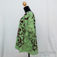 Batik Poncho Blouse BPB392 - Image 2
