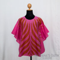 Batik Poncho Blouse BPB396