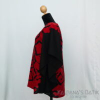Batik Poncho Blouse BPB397 - Image 2