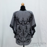 Batik Poncho Blouse BPB401 - Image 3