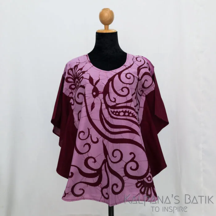 Batik Poncho Blouse BPB404