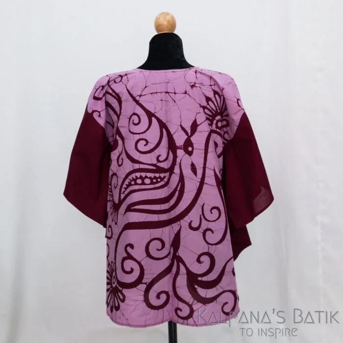 Batik Poncho Blouse BPB404 - Image 3