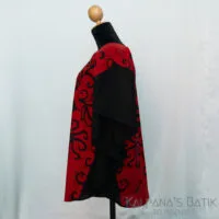 Batik Poncho Blouse BPB407 - Image 2