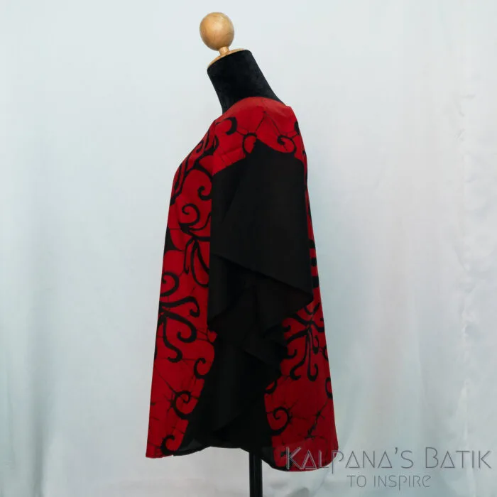 Batik Poncho Blouse BPB407 - Image 2