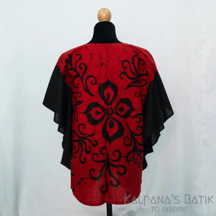 Batik Poncho Blouse BPB407 - Image 3