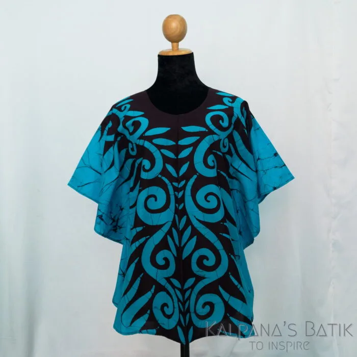 Batik Poncho Blouse BPB408