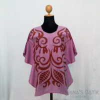 Batik Poncho Blouse BPB410