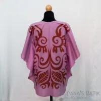 Batik Poncho Blouse BPB410 - Image 3