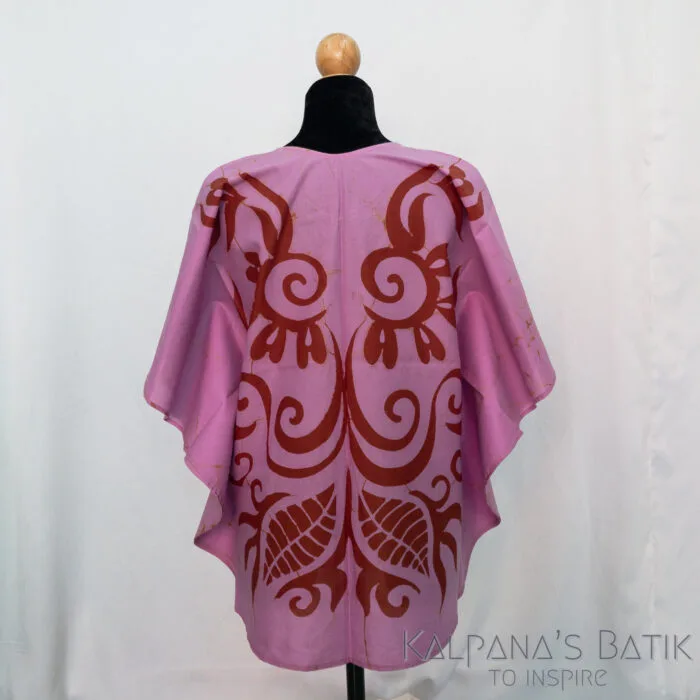 Batik Poncho Blouse BPB410 - Image 3