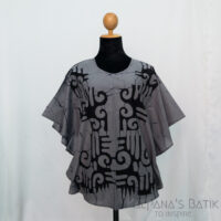 Batik Poncho Blouse BPB422
