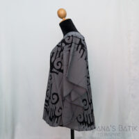 Batik Poncho Blouse BPB422 - Image 2
