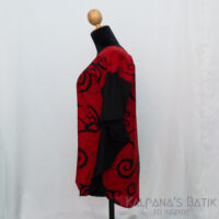Batik Poncho Blouse BPB429 - Image 2