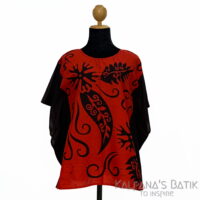 Batik Poncho Blouse BPB437
