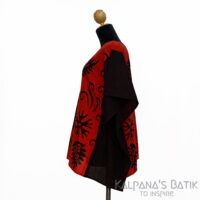 Batik Poncho Blouse BPB437 - Image 2