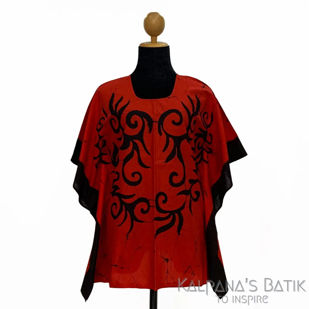 Batik Poncho Blouse BPB 438.1