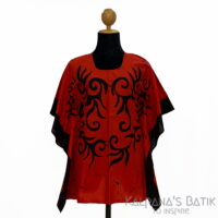 Batik Poncho Blouse BPB438