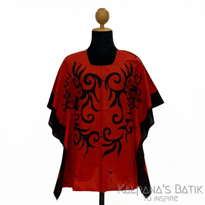 Batik Poncho Blouse BPB438