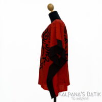 Batik Poncho Blouse BPB438 - Image 2
