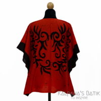 Batik Poncho Blouse BPB438 - Image 3
