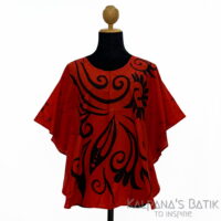 Batik Poncho Blouse BPB439