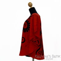 Batik Poncho Blouse BPB439 - Image 2