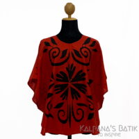 Batik Poncho Blouse BPB441