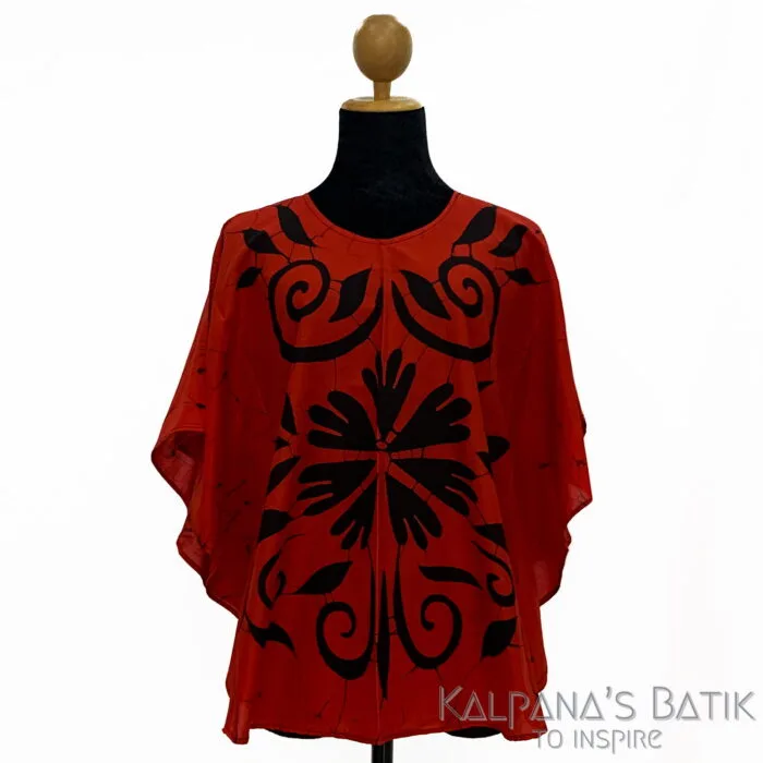 Batik Poncho Blouse BPB441