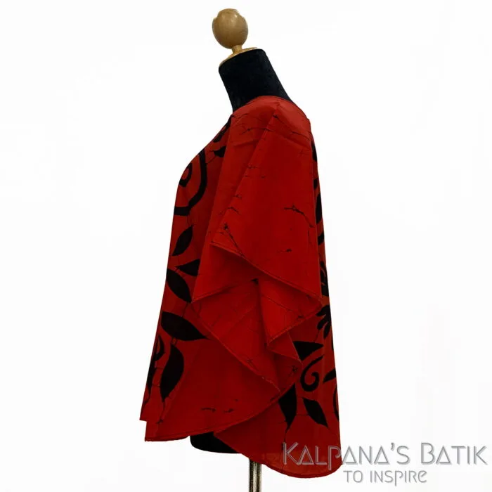 Batik Poncho Blouse BPB441 - Image 2