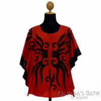 Batik Poncho Blouse BPB443