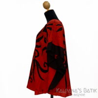 Batik Poncho Blouse BPB443 - Image 2
