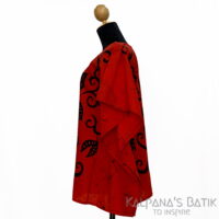 Batik Poncho Blouse BPB444 - Image 2