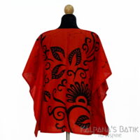 Batik Poncho Blouse BPB444 - Image 3