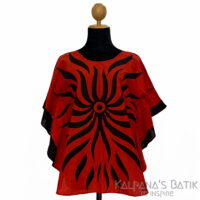 Batik Poncho Blouse BPB445