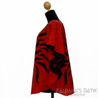 Batik Poncho Blouse BPB445 - Image 2