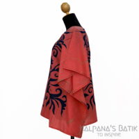 Batik Poncho Blouse BPB448 - Image 2
