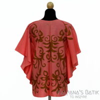 Batik Poncho Blouse BPB449 - Image 3