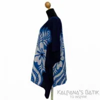 Batik Poncho Blouse BPB453 - Image 2