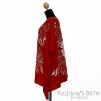Batik Poncho Blouse BPB454 - Image 2