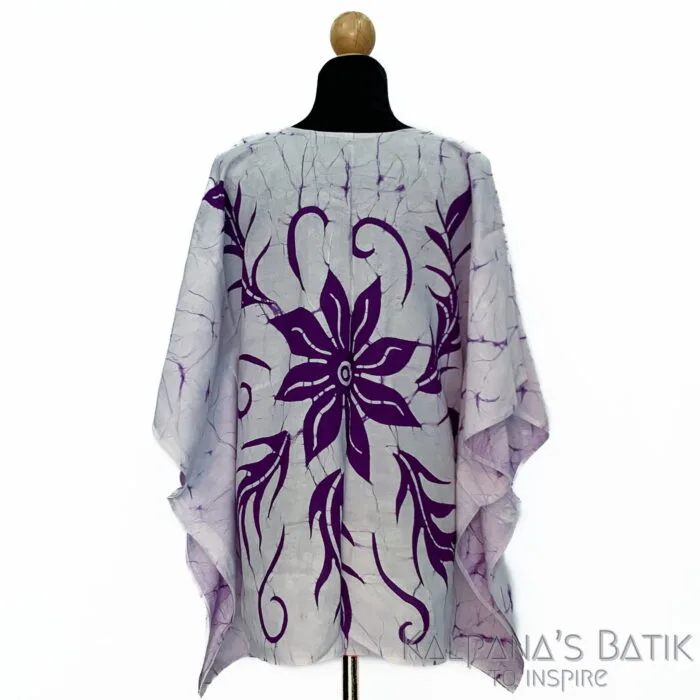 Batik Poncho Blouse BPB459 - Image 3