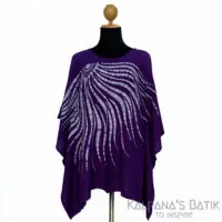 Batik Poncho Blouse BPB461