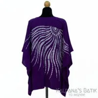 Batik Poncho Blouse BPB461 - Image 3