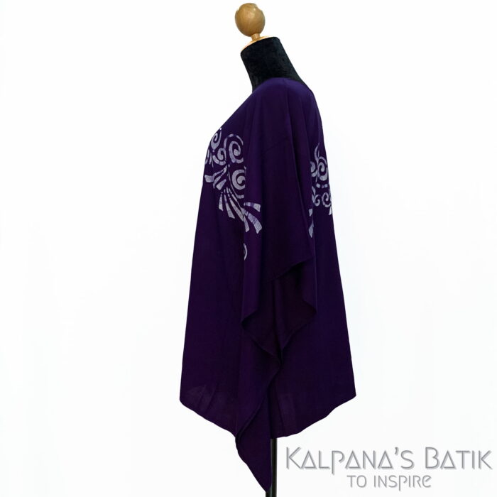 Batik Poncho Blouse BPB462 - Image 2