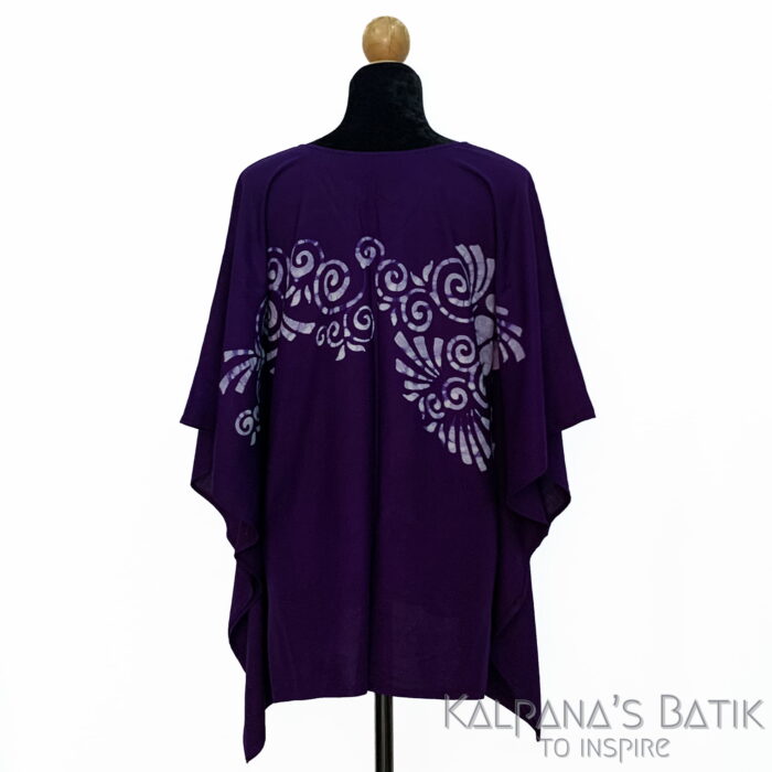 Batik Poncho Blouse BPB462 - Image 3