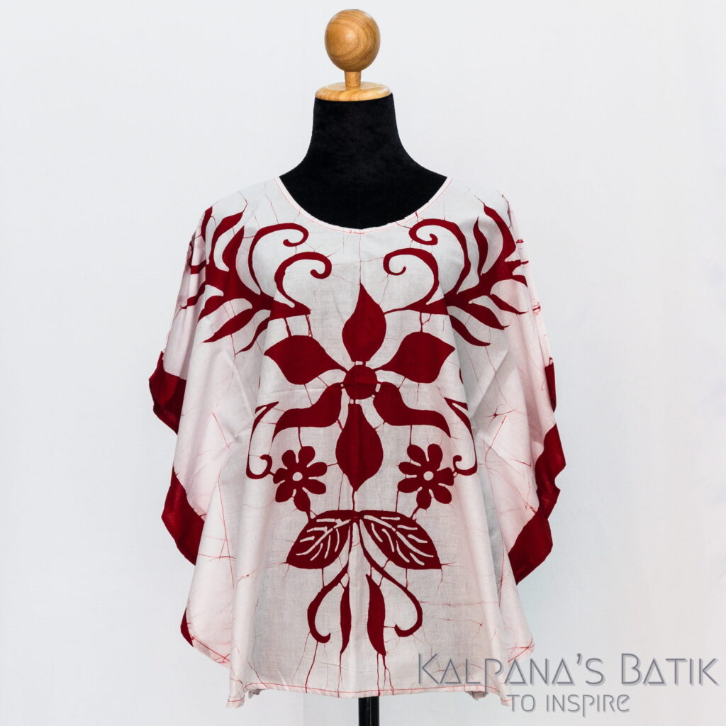 Batik poncho blouses 273 scaled 1