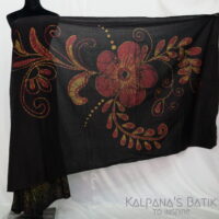 Cotton Batik Saree CBS67